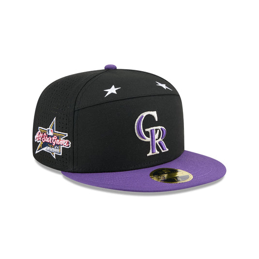 Colorado Rockies 2025 All-Star Game Split Panel 59FIFTY Fitted Hat - New Era Cap
