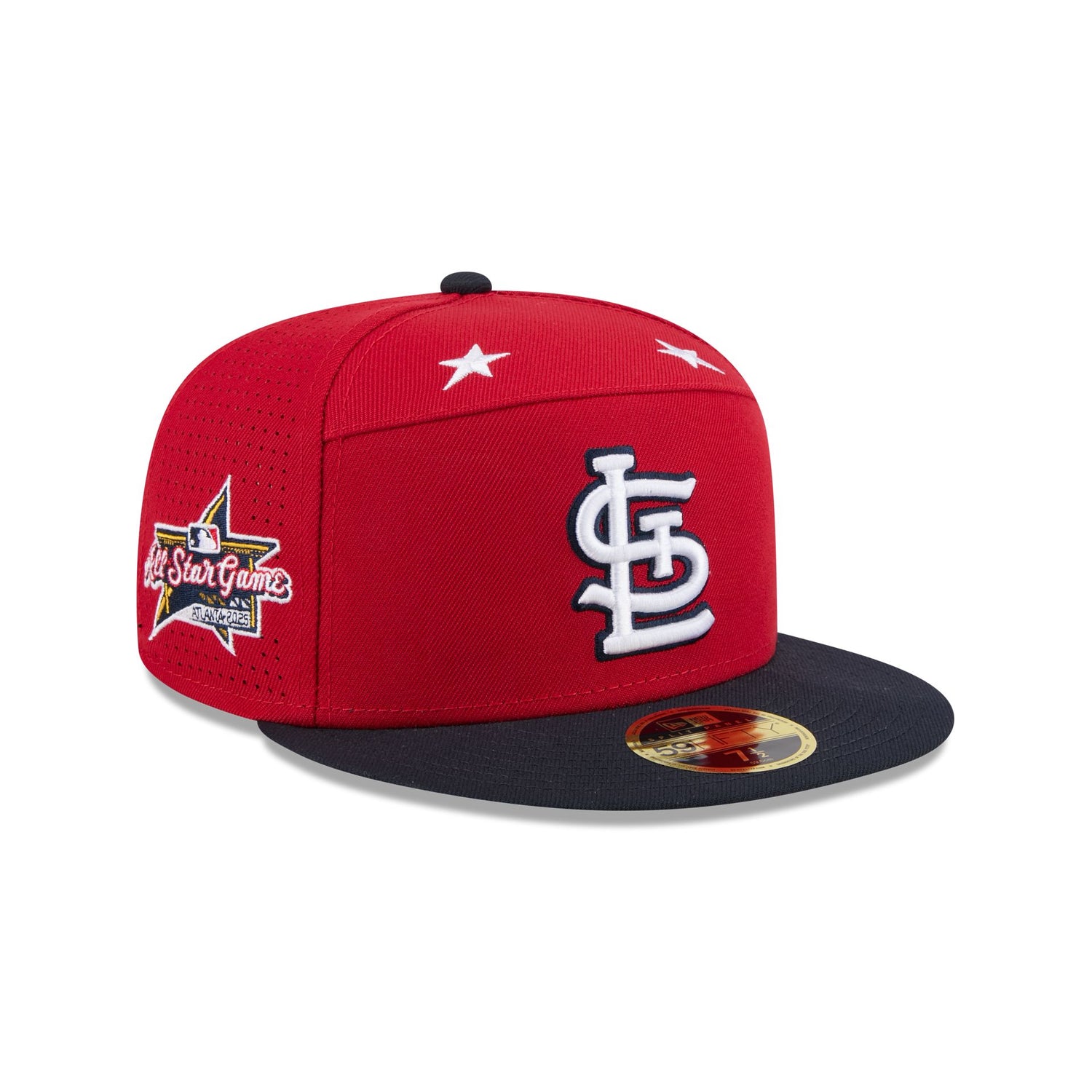 St. Louis Cardinals 2025 All-Star Game Split Panel 59FIFTY Fitted Hat
