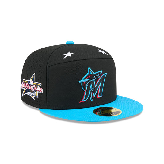 Miami Marlins 2025 All-Star Game Split Panel 59FIFTY Fitted Hat - New Era Cap