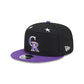 Colorado Rockies 2025 All-Star Game Split Panel 9FIFTY Snapback Hat