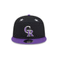 Colorado Rockies 2025 All-Star Game Split Panel 9FIFTY Snapback Hat