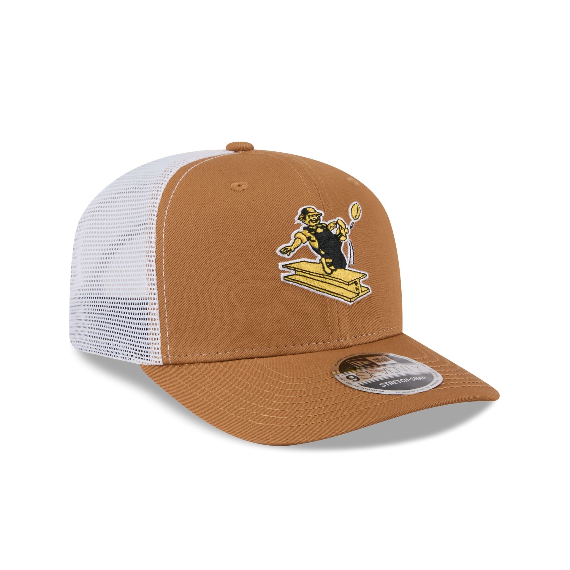 Pittsburgh Steelers Bronze 9SEVENTY Trucker Hat
