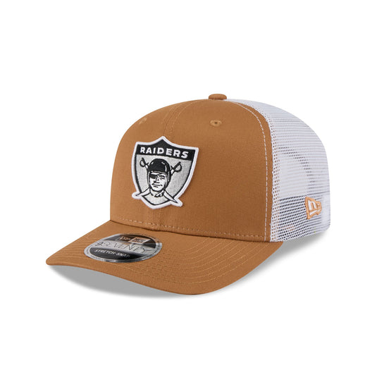 Las Vegas Raiders Bronze 9SEVENTY Trucker Hat - New Era Cap