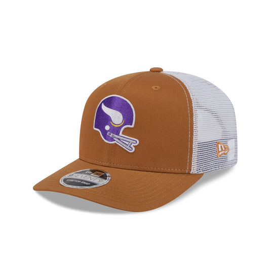 Minnesota Vikings Bronze 9SEVENTY Trucker Hat - New Era Cap
