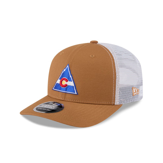 Colorado Rockies Bronze 9SEVENTY Trucker Hat - New Era Cap