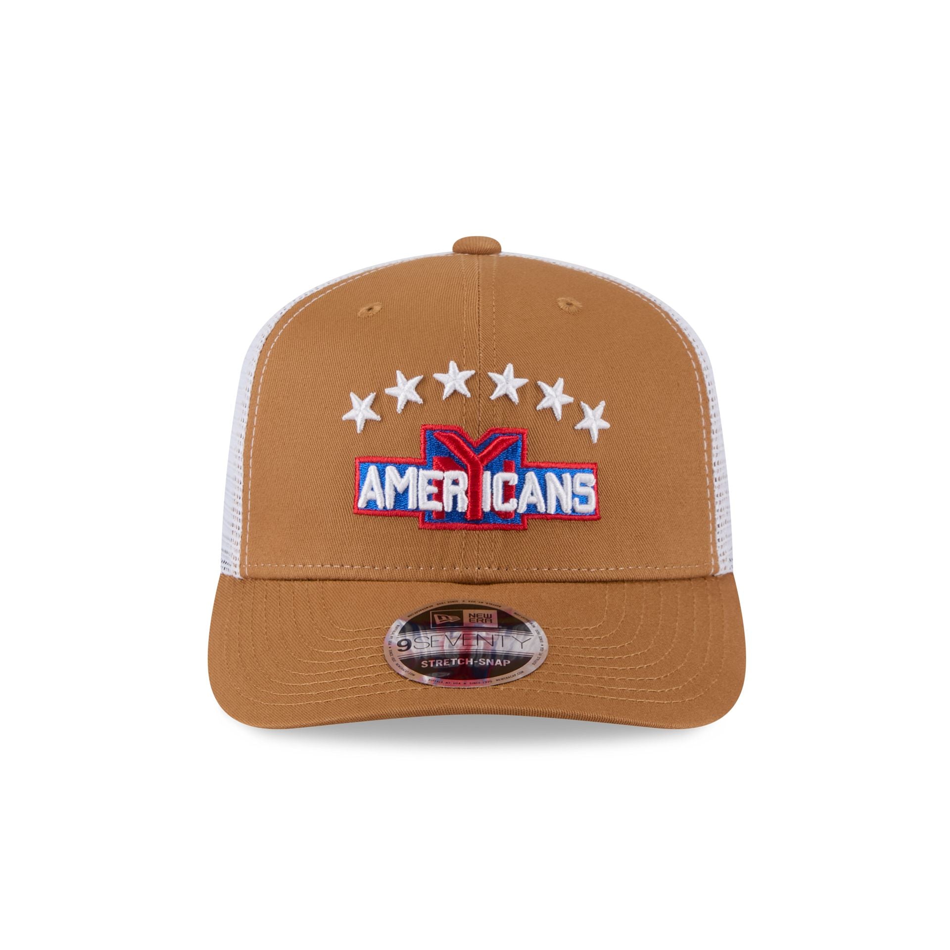 New York Americans Bronze 9SEVENTY Trucker Hat