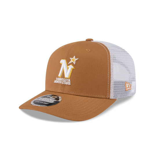 Minnesota North Stars Bronze 9SEVENTY Trucker Hat - New Era Cap