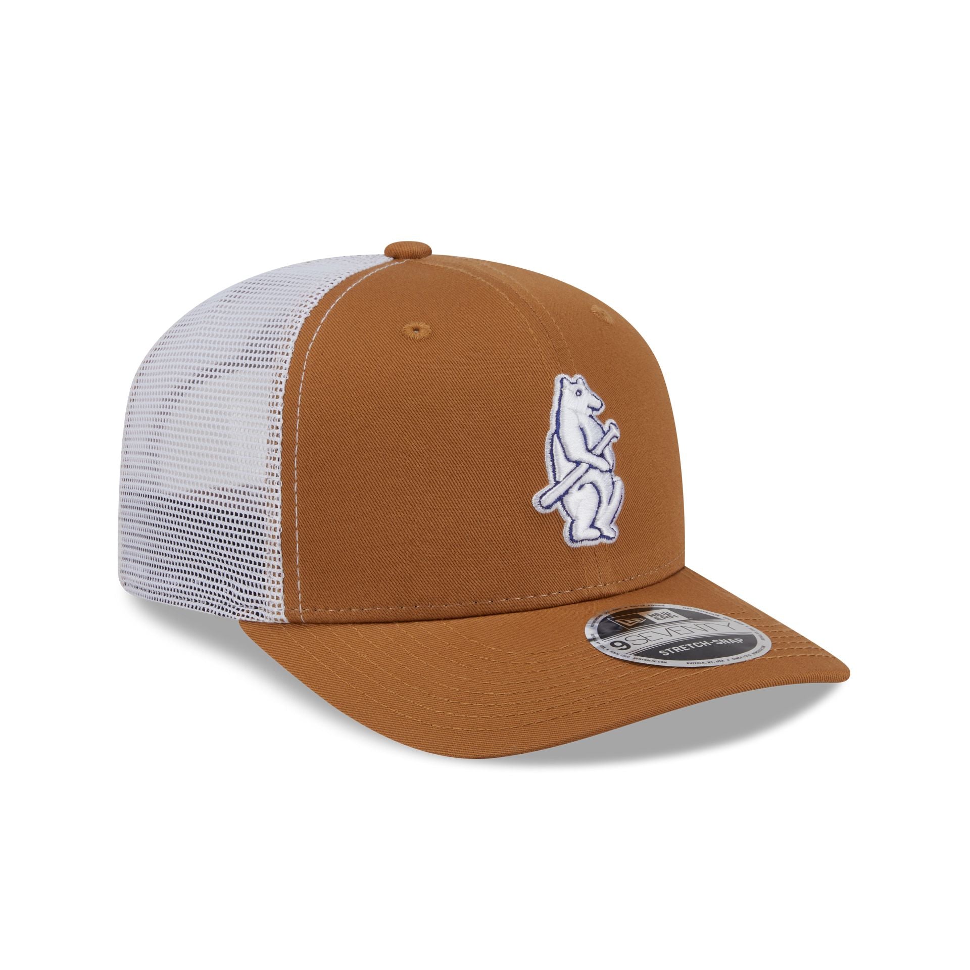 Chicago Cubs Bronze Alt 9SEVENTY Trucker Hat