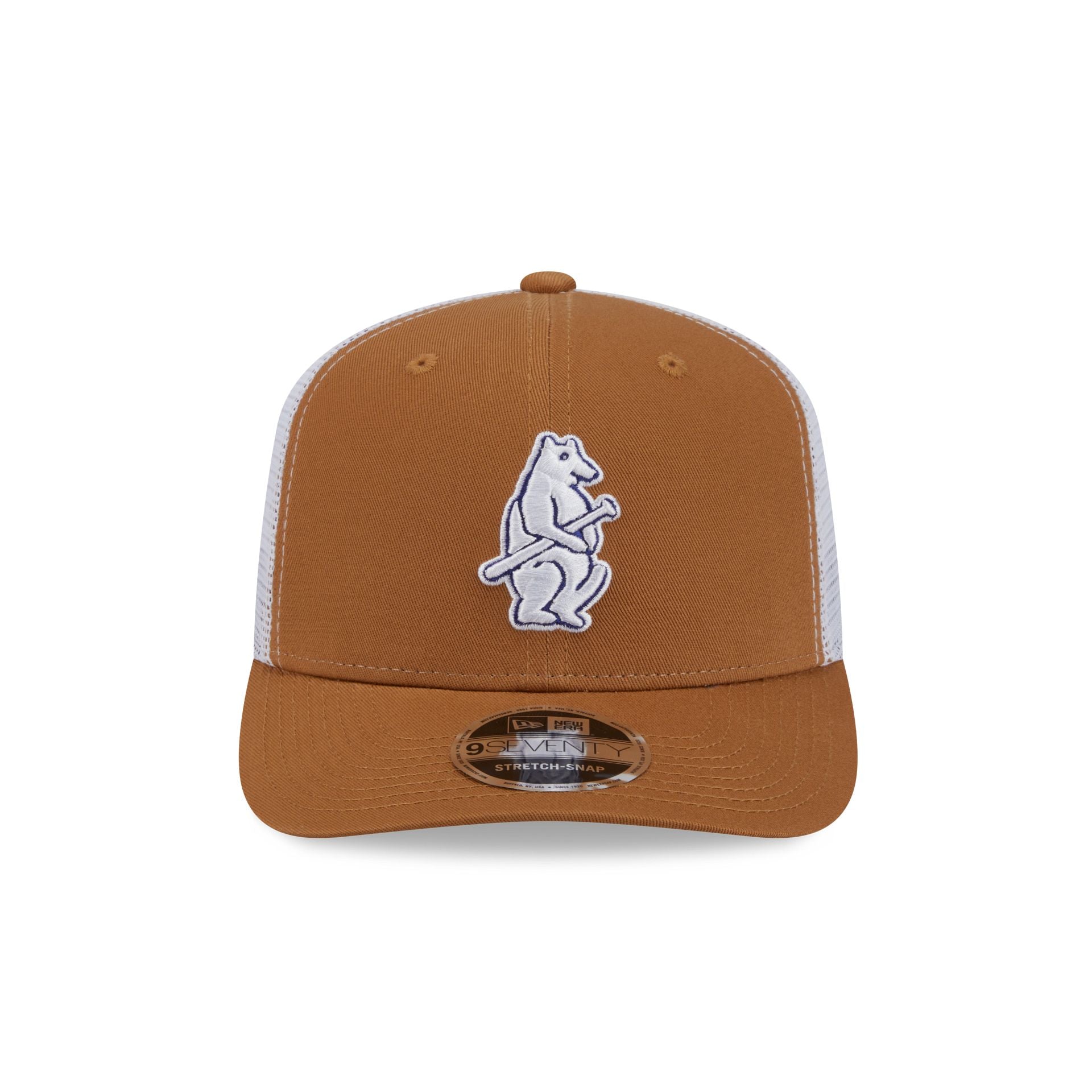 Chicago Cubs Bronze Alt 9SEVENTY Trucker Hat