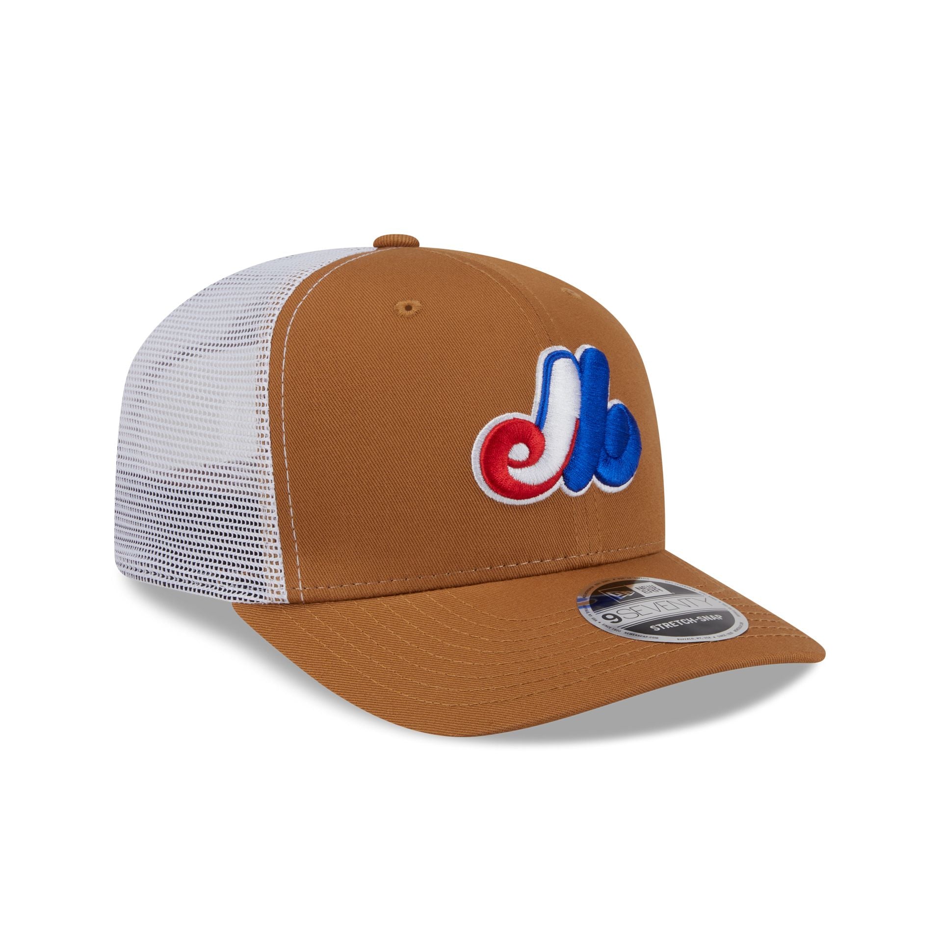 Montreal Expos Bronze 9SEVENTY Trucker Hat