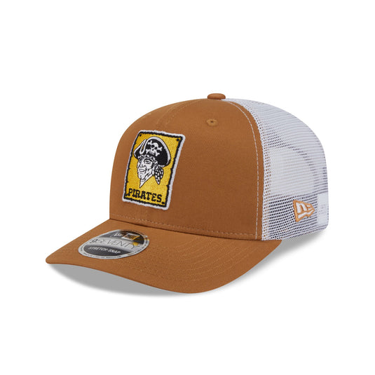 Pittsburgh Pirates Bronze 9SEVENTY Trucker Hat - New Era Cap