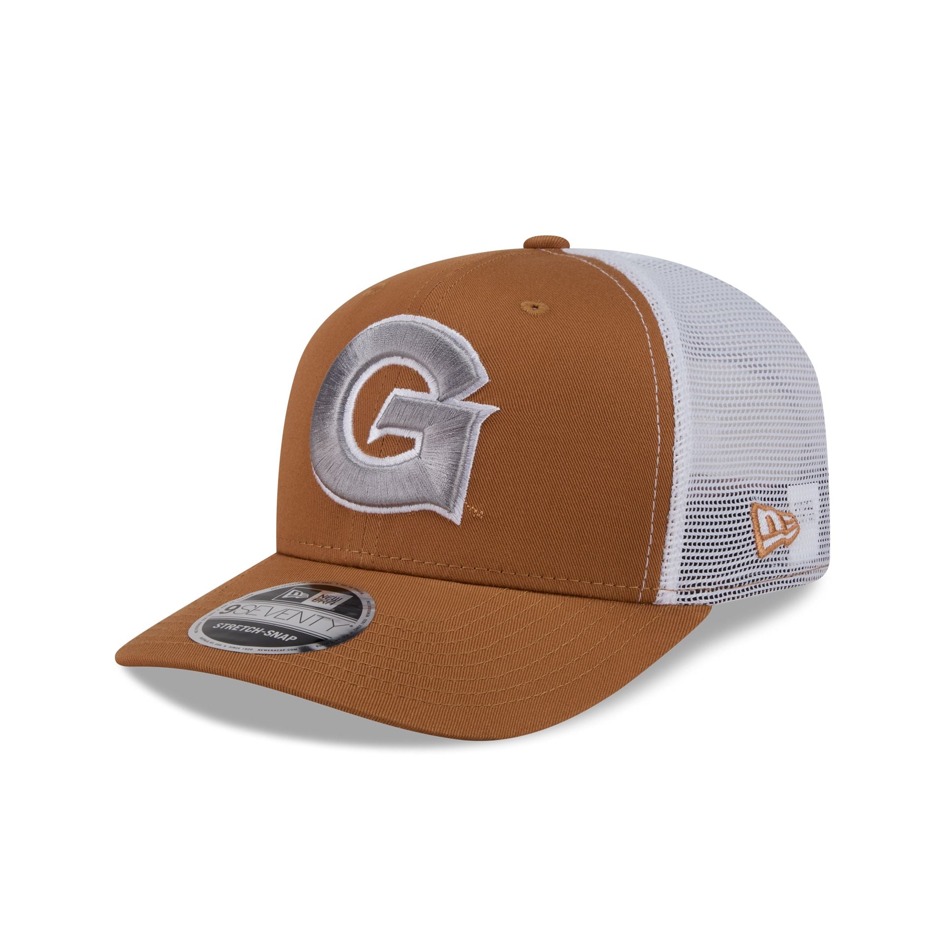 Georgetown Hoyas Light Bronze 9SEVENTY Trucker Hat
