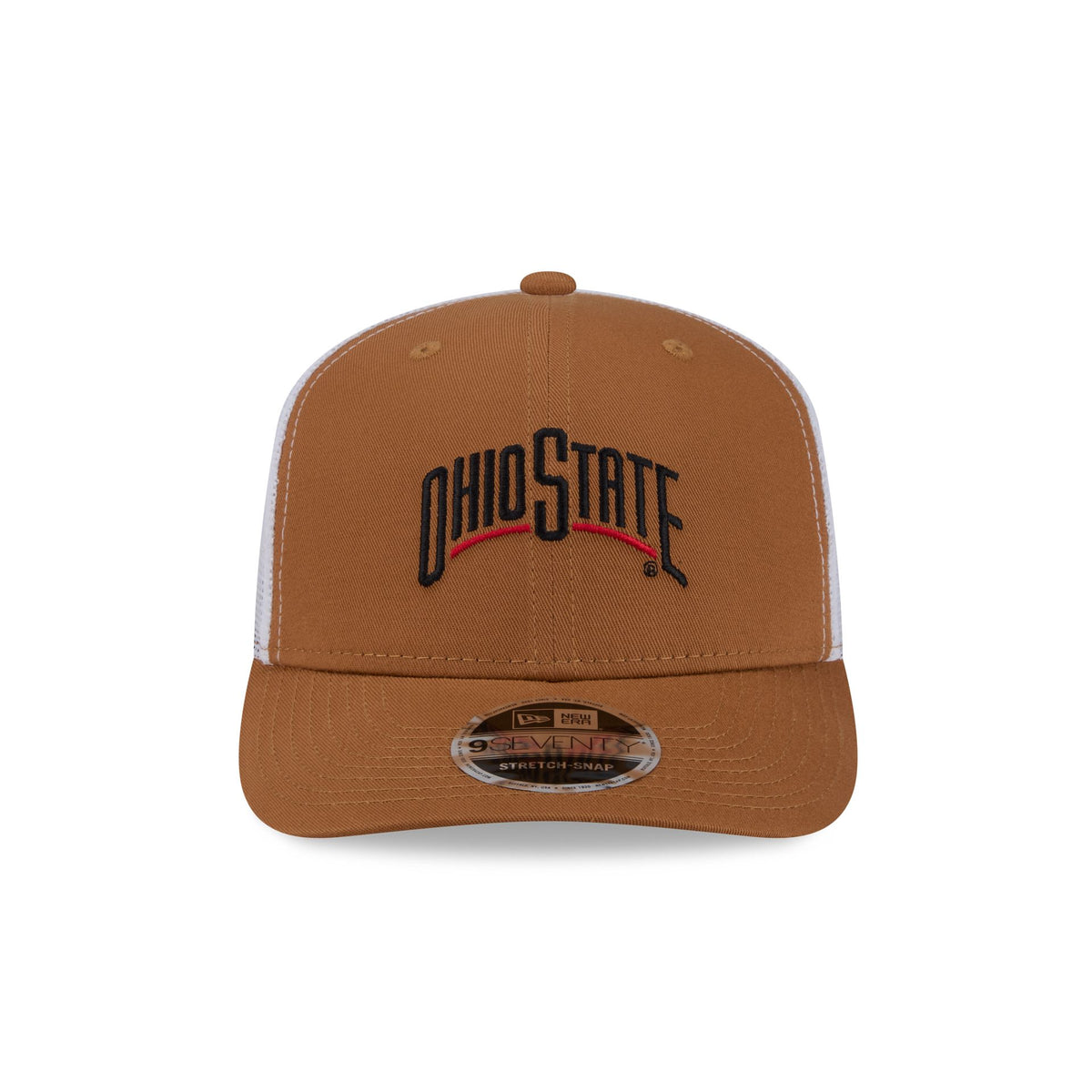 Ohio State Buckeyes Light Bronze 9SEVENTY Trucker Hat