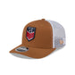 U.S. Soccer Men's National Team Light Bronze 9SEVENTY Trucker Hat