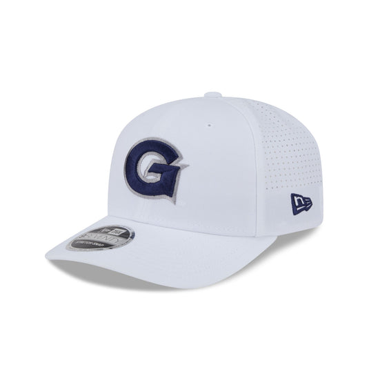 Georgetown Hoyas Optic White Performance 9SEVENTY Stretch-Snap Hat - New Era Cap