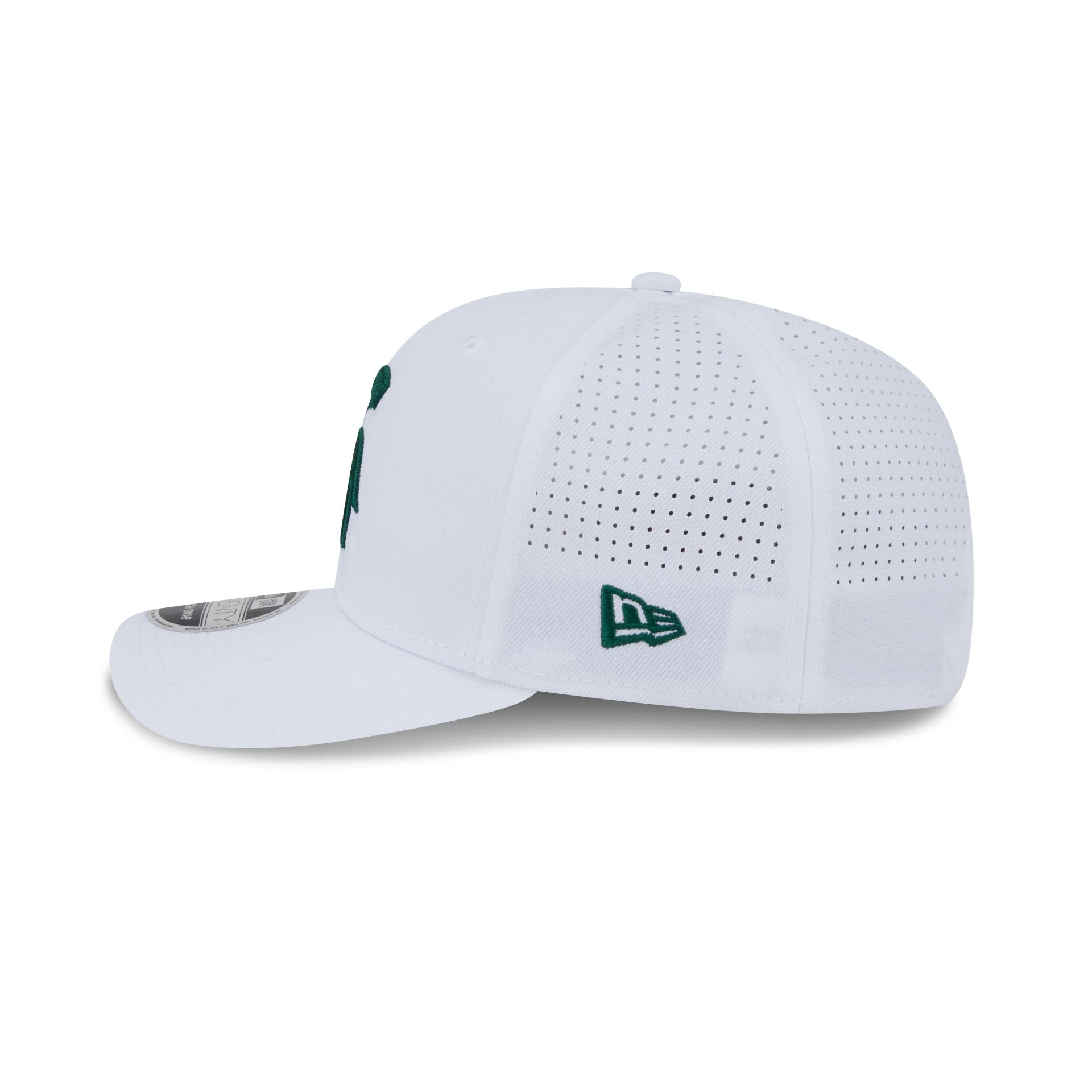 Michigan State Spartans Optic White Performance 9SEVENTY Stretch-Snap Hat
