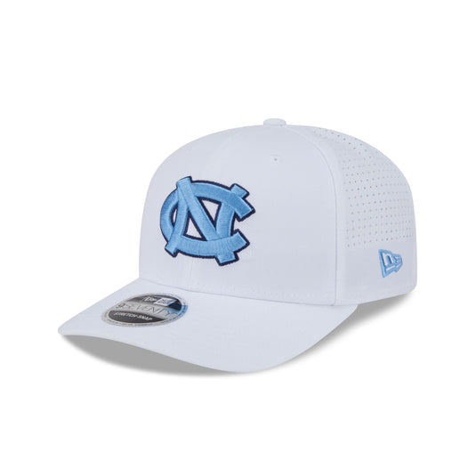 North Carolina Tar Heels Optic White Performance 9SEVENTY Stretch-Snap Hat - New Era Cap