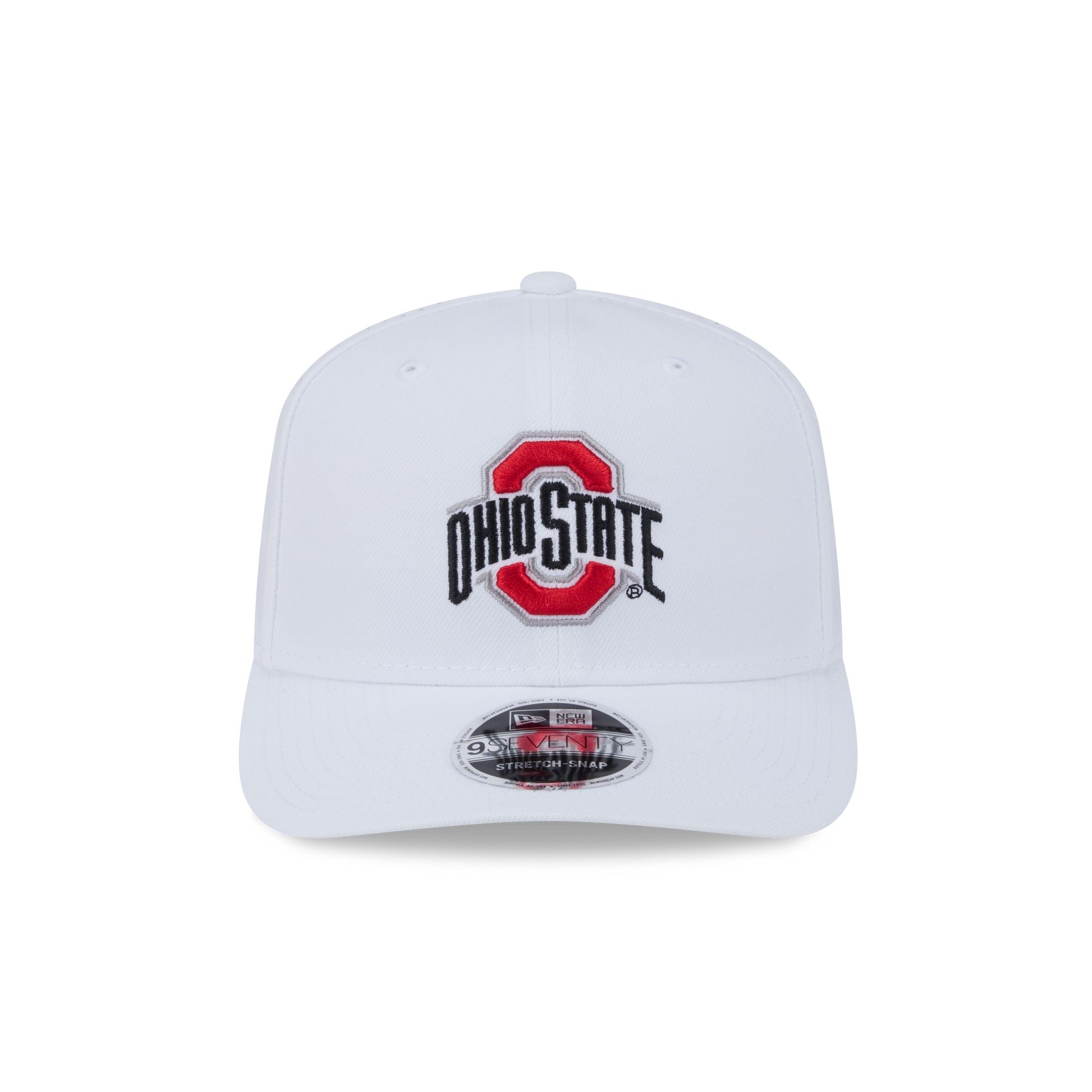 Ohio State Buckeyes Optic White Performance 9SEVENTY Stretch-Snap Hat