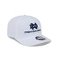 Notre Dame Fighting Irish Optic White Performance Stacked 9SEVENTY Stretch-Snap Hat