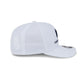 Notre Dame Fighting Irish Optic White Performance Stacked 9SEVENTY Stretch-Snap Hat