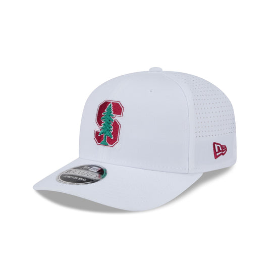 Stanford Cardinal Optic White Performance 9SEVENTY Stretch-Snap Hat - New Era Cap