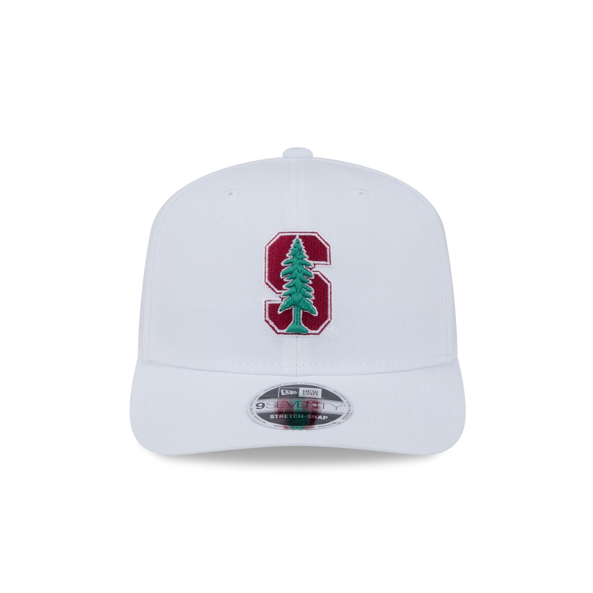 Stanford Cardinal Optic White Performance 9SEVENTY Stretch-Snap Hat
