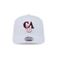 Clark Atlanta Panthers Optic White Performance 9SEVENTY Stretch-Snap Hat