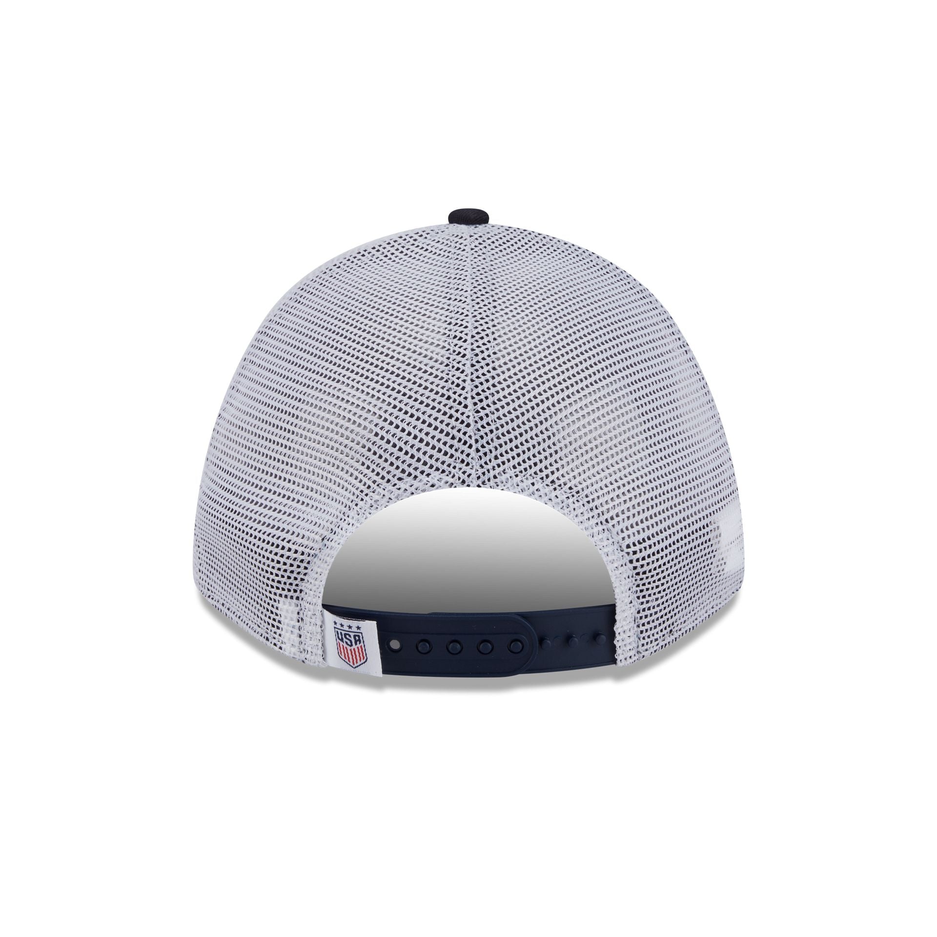 U.S. Soccer Women's National Team Navy 9FORTY M-Crown A-Frame Trucker Hat