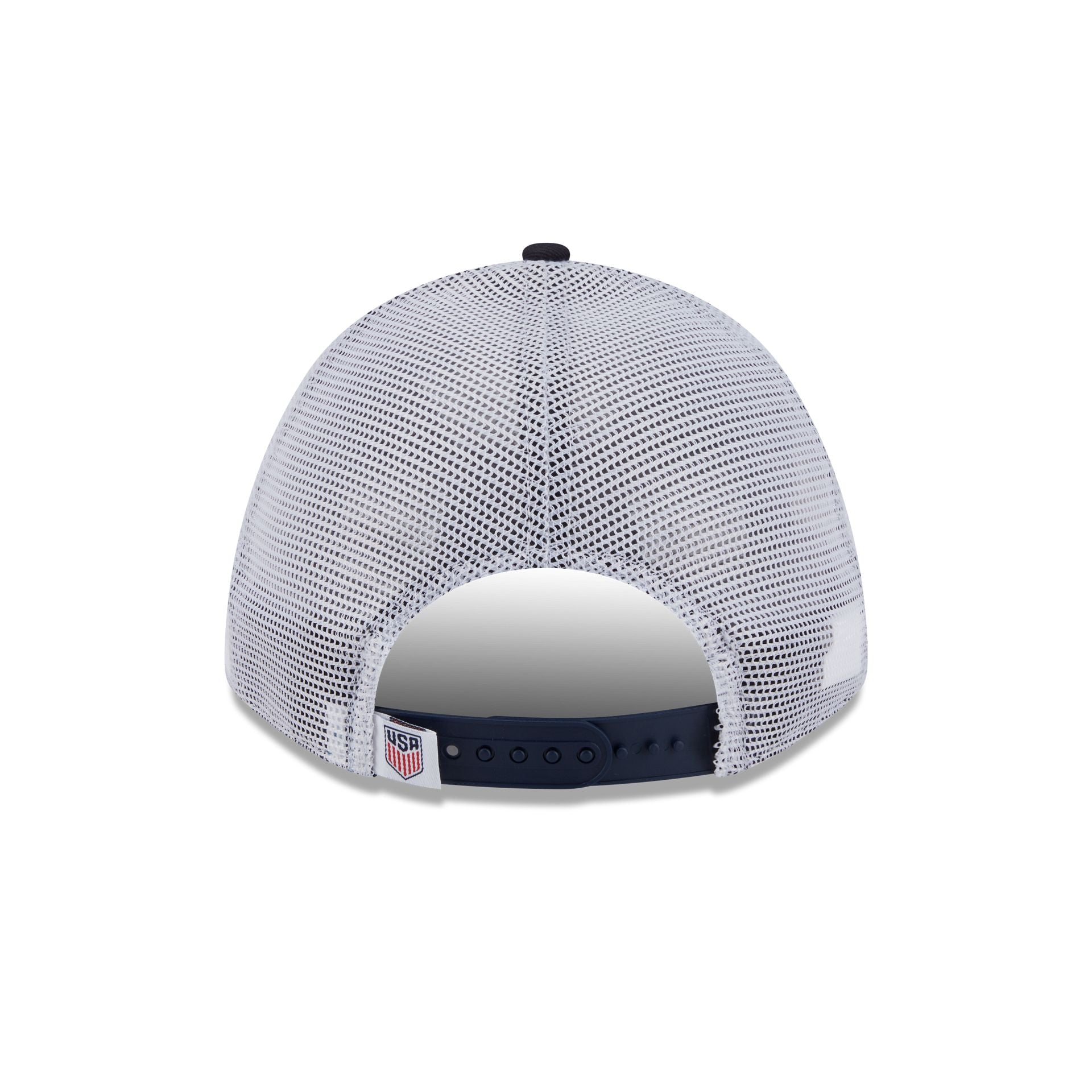 U.S. Soccer Men's National Team Navy 9FORTY M-Crown A-Frame Trucker Hat