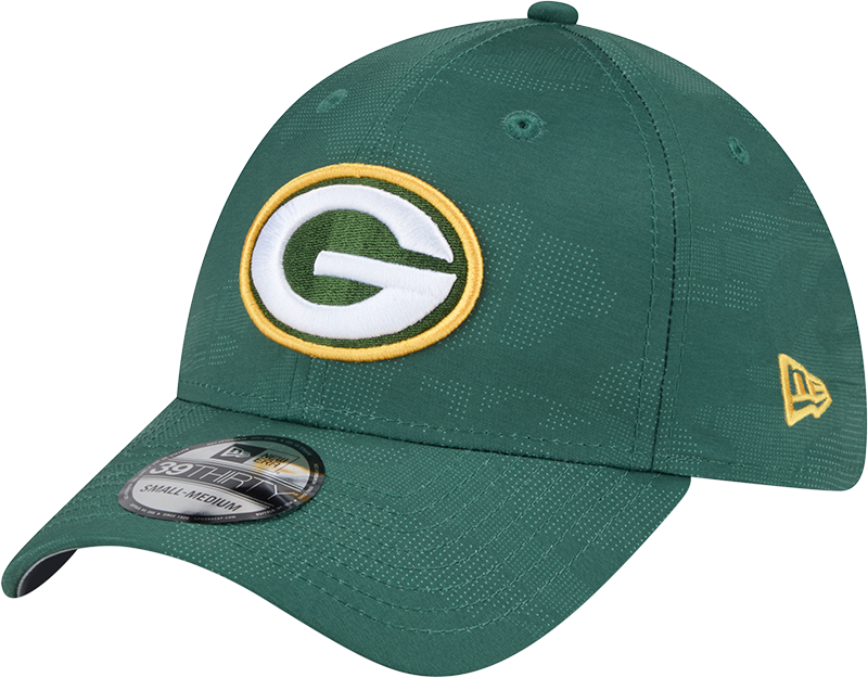 Green Bay Packers Tonal Camo 39THIRTY Stretch Fit Hat