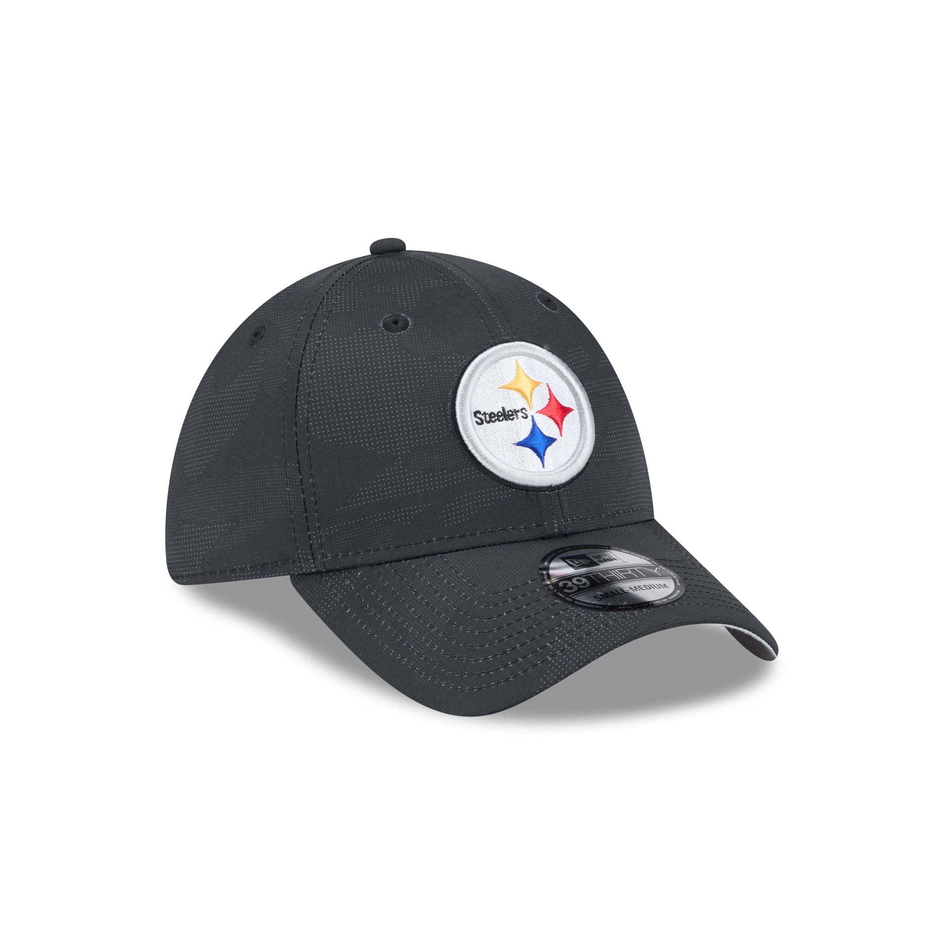 Pittsburgh Steelers Tonal Camo 39THIRTY Stretch Fit Hat