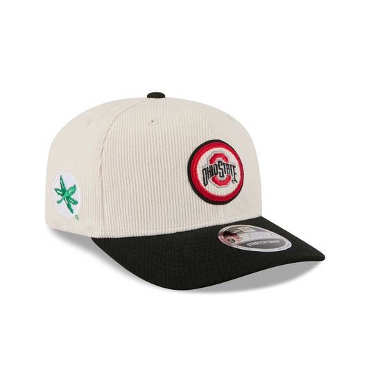 Ohio State Buckeyes Loyal Corduroy 9SEVENTY Stretch-Snap Hat - New Era Cap