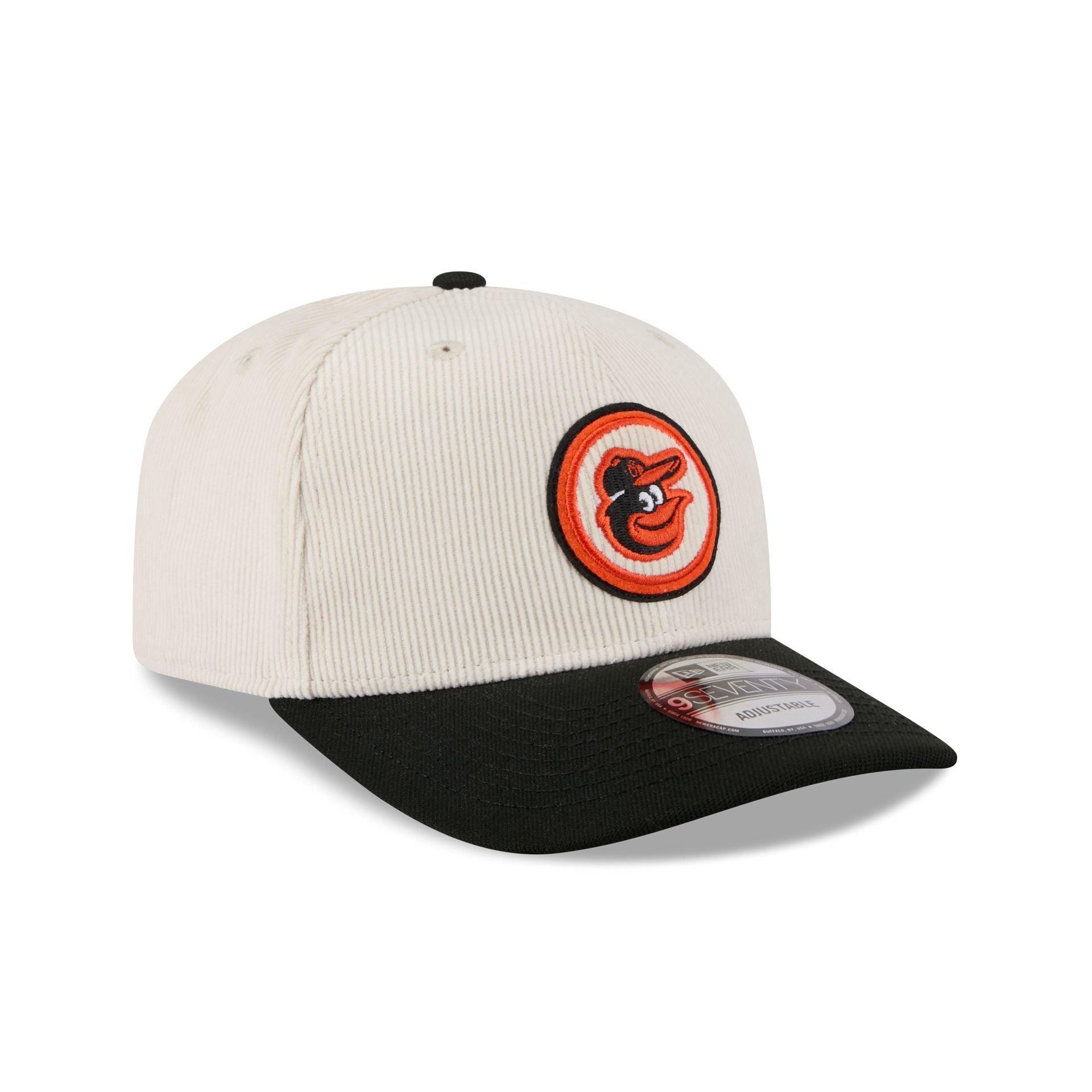 Baltimore Orioles Loyal Corduroy 9SEVENTY Stretch-Snap Hat
