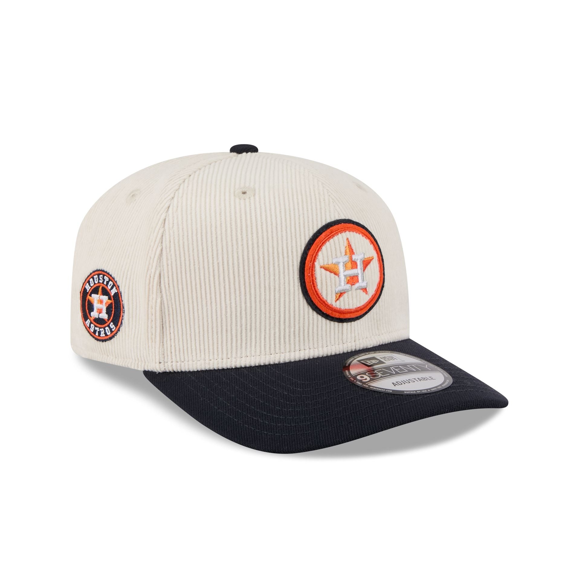 Houston Astros Loyal Corduroy 9SEVENTY Stretch-Snap Hat
