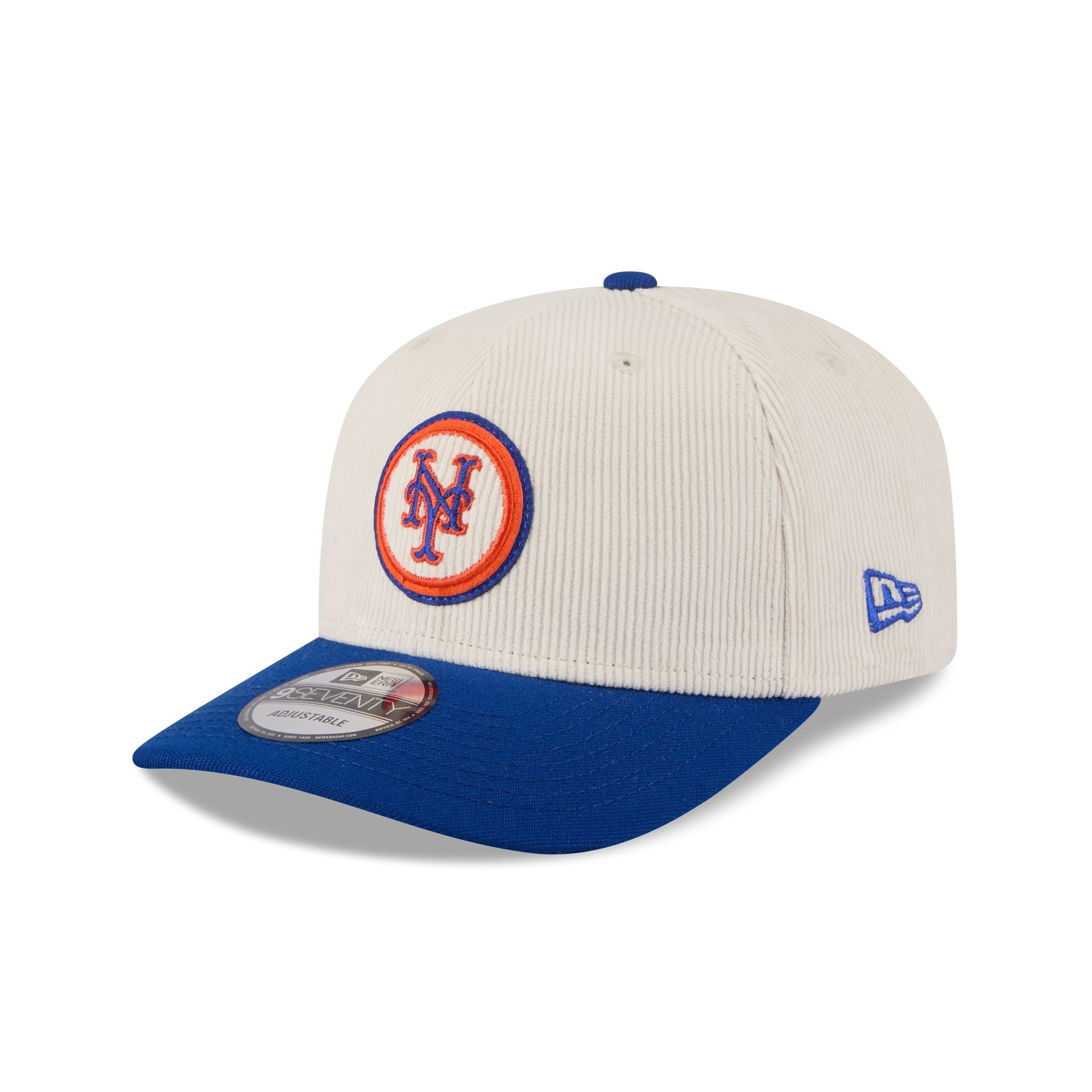 New York Mets Loyal Corduroy 9SEVENTY Stretch-Snap Hat