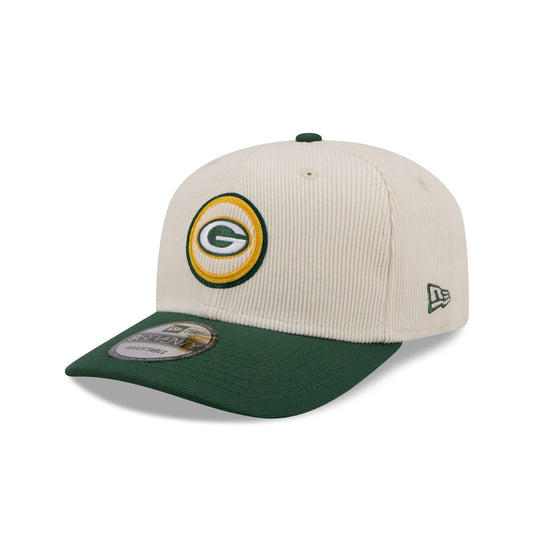 Green Bay Packers Loyal Corduroy 9SEVENTY Stretch-Snap Hat - New Era Cap
