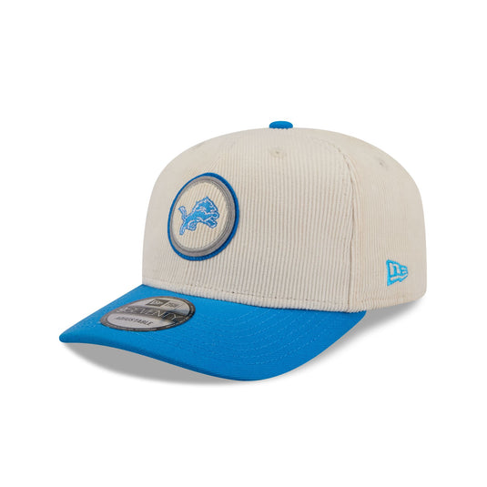 Detroit Lions Loyal Corduroy 9SEVENTY Stretch-Snap Hat - New Era Cap