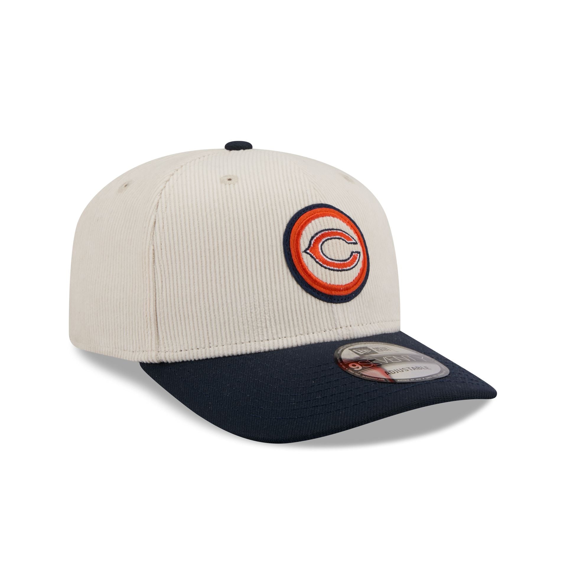 Chicago Bears Loyal Corduroy 9SEVENTY Stretch-Snap Hat