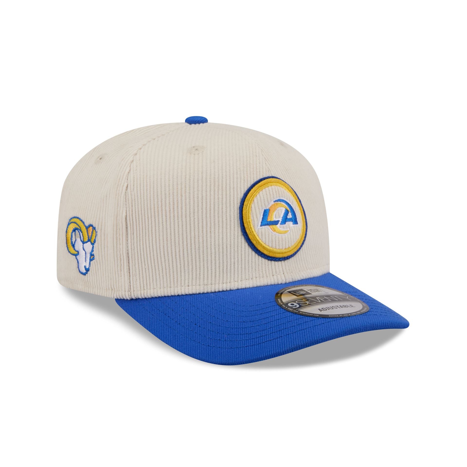 Los Angeles Rams Loyal Corduroy 9SEVENTY Stretch-Snap Hat – New Era Cap