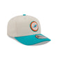 Miami Dolphins Loyal Corduroy 9SEVENTY Stretch-Snap Hat