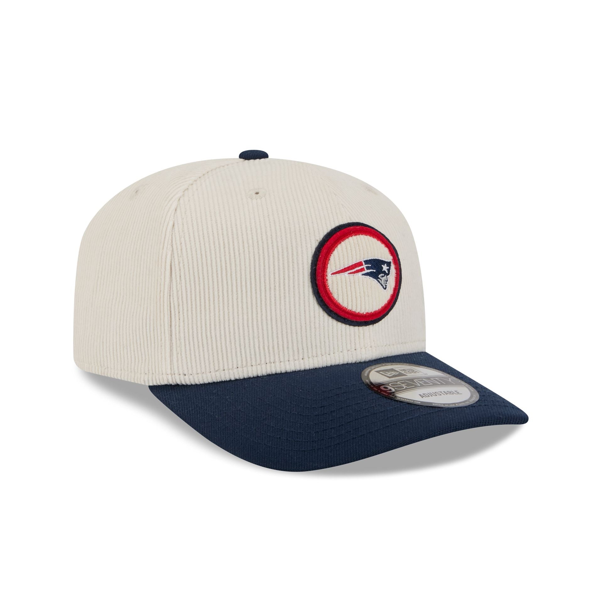 New England Patriots Loyal Corduroy 9SEVENTY Stretch-Snap Hat