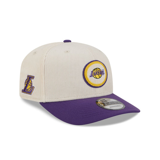 Los Angeles Lakers Loyal Corduroy 9SEVENTY Stretch-Snap Hat - New Era Cap