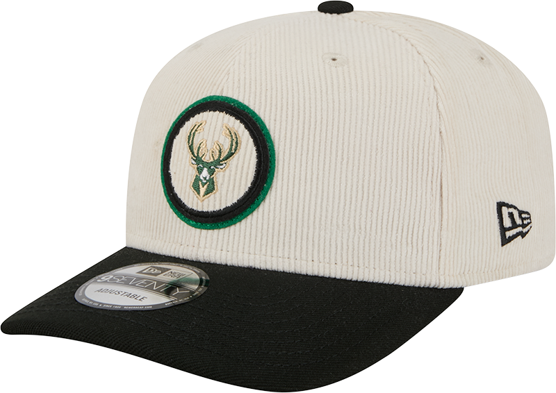 Milwaukee Bucks Loyal Corduroy 9SEVENTY Stretch-Snap Hat