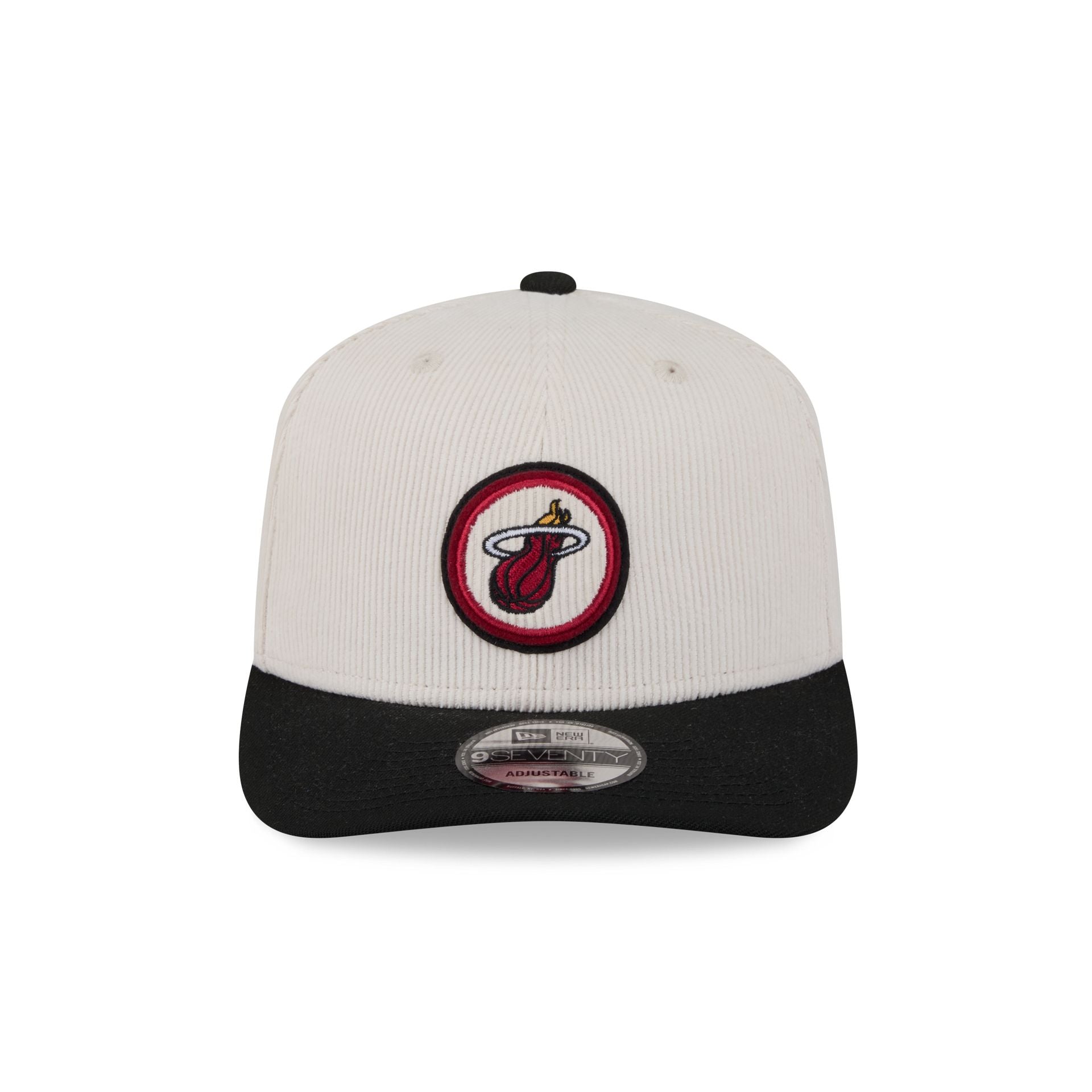 Miami Heat Loyal Corduroy 9SEVENTY Stretch-Snap Hat