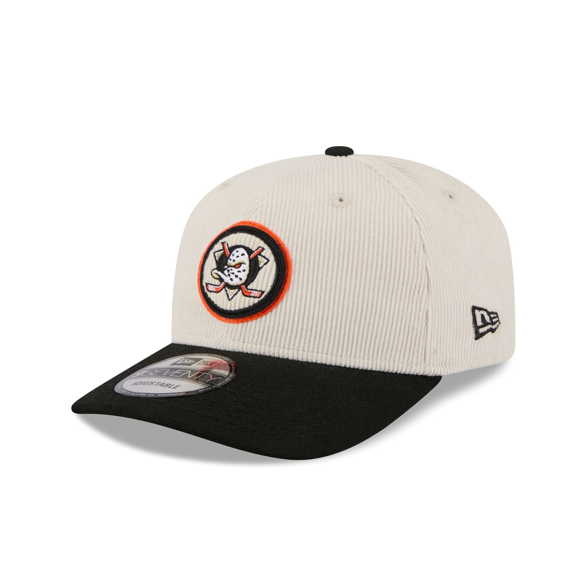 Anaheim Ducks Loyal Corduroy 9SEVENTY Stretch-Snap Hat