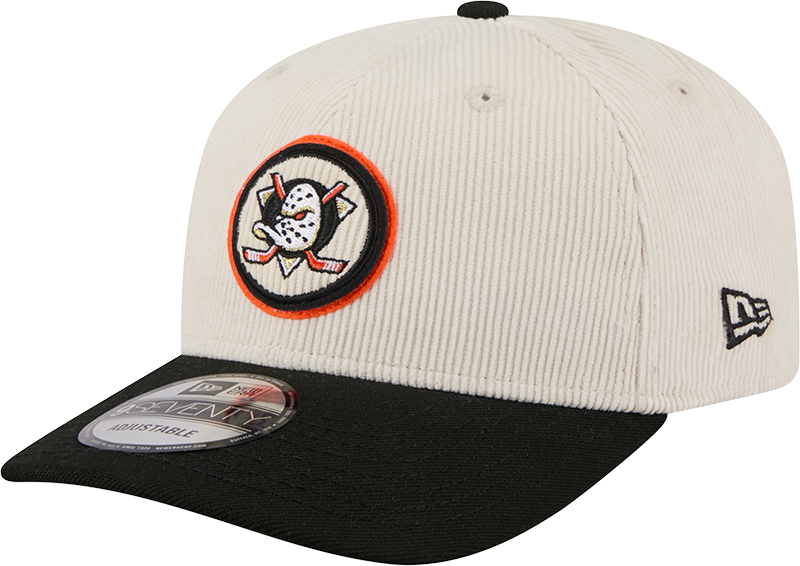 Anaheim Ducks Loyal Corduroy 9SEVENTY Stretch-Snap Hat
