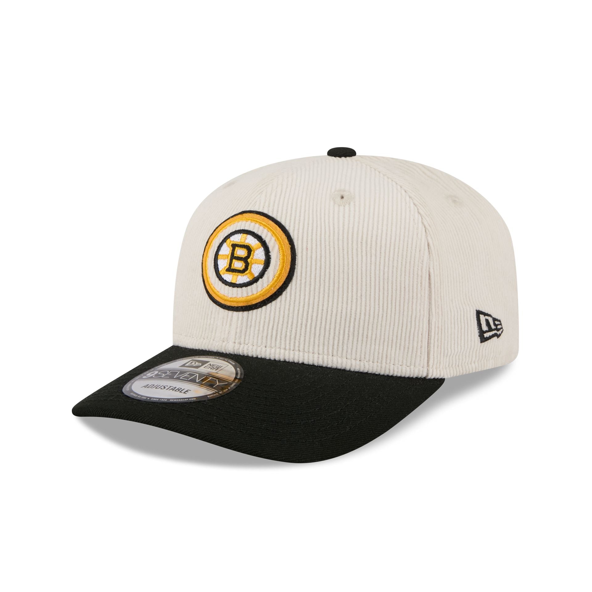Boston Bruins Loyal Corduroy 9SEVENTY Stretch-Snap Hat