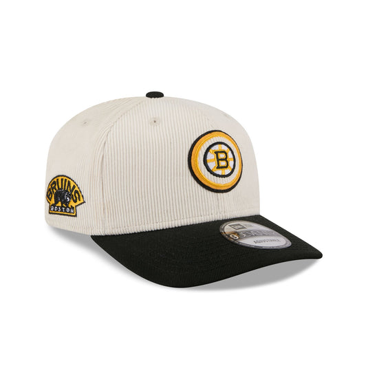 Boston Bruins Loyal Corduroy 9SEVENTY Stretch-Snap Hat - New Era Cap