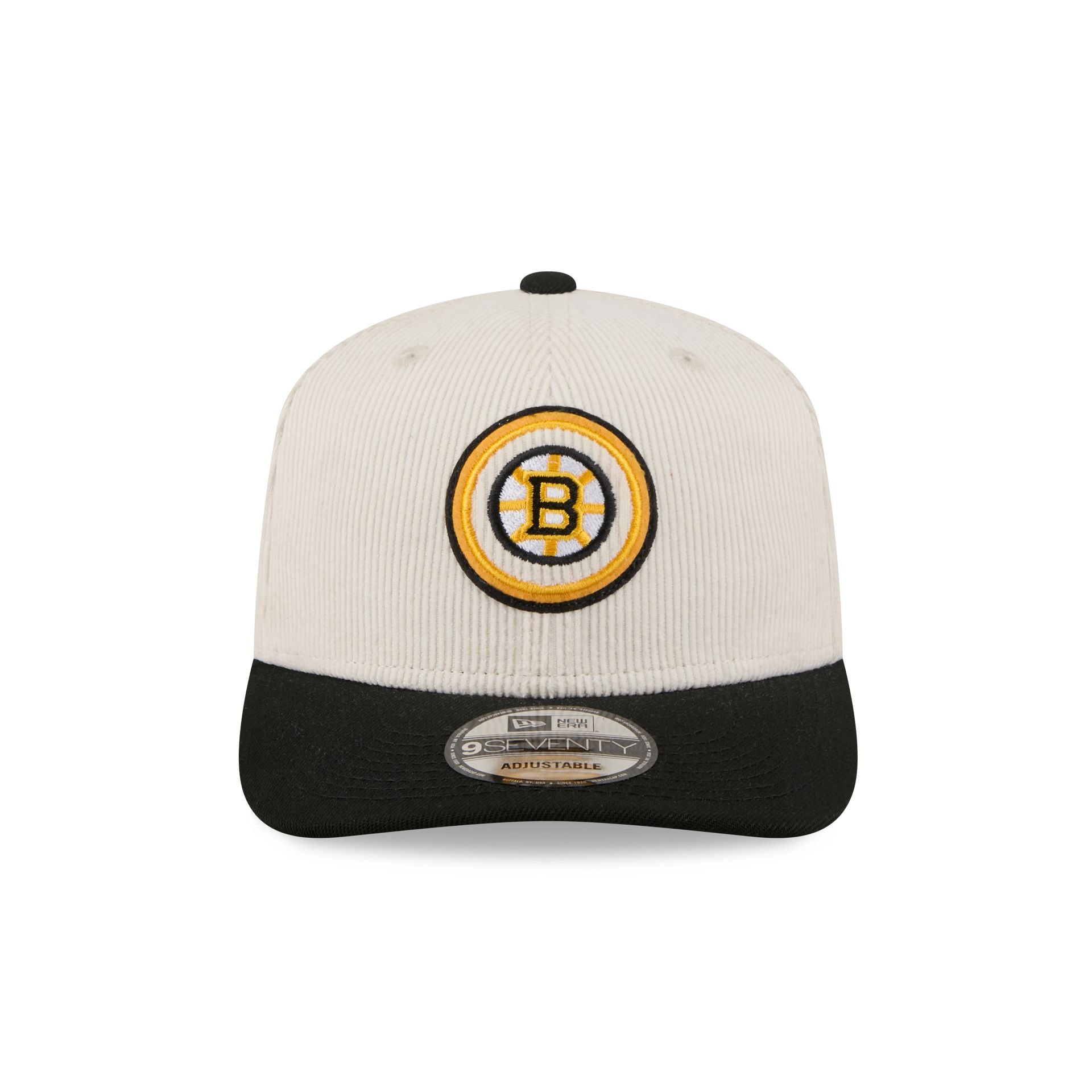 Boston Bruins Loyal Corduroy 9SEVENTY Stretch-Snap Hat
