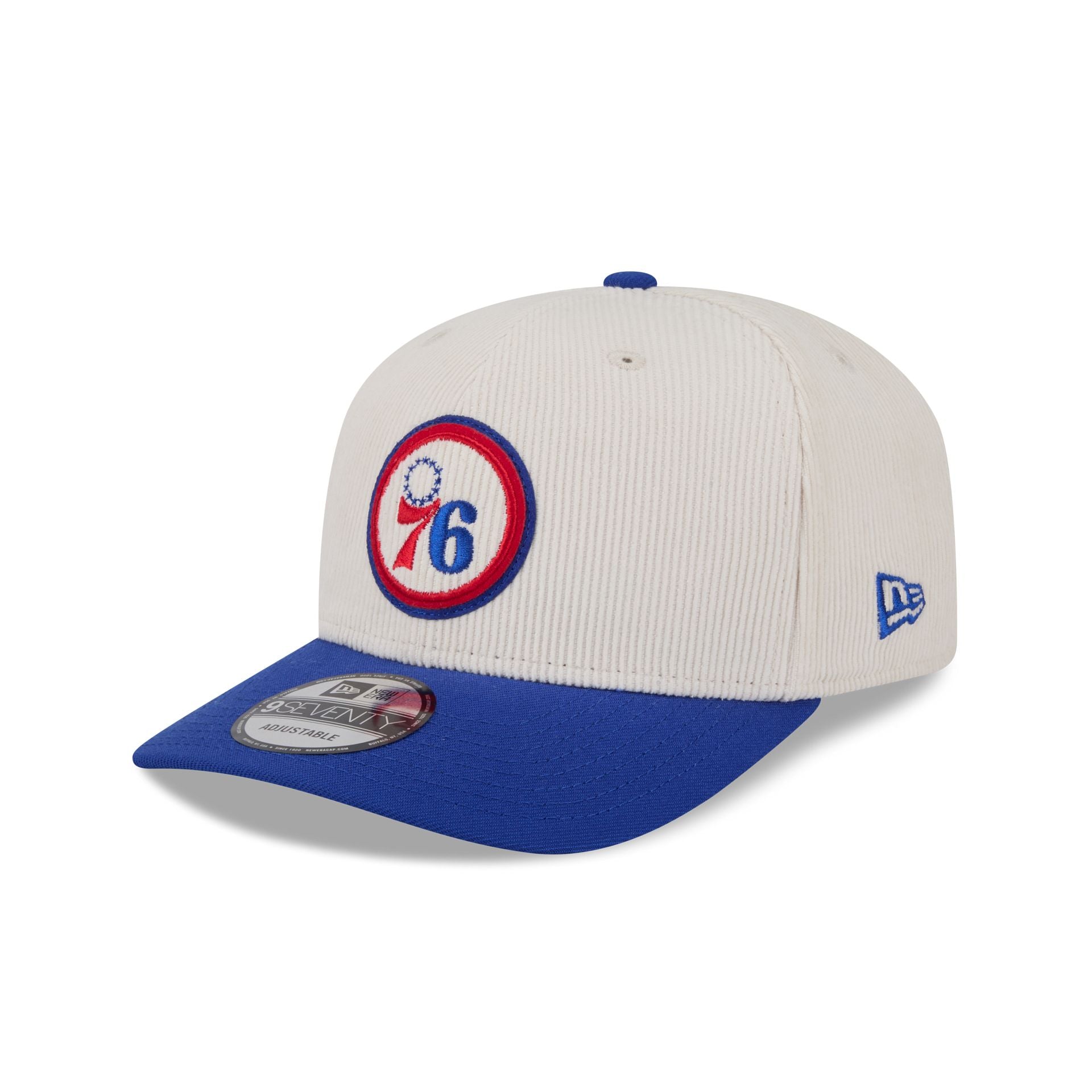 Philadelphia 76ers Loyal Corduroy 9SEVENTY Stretch-Snap Hat
